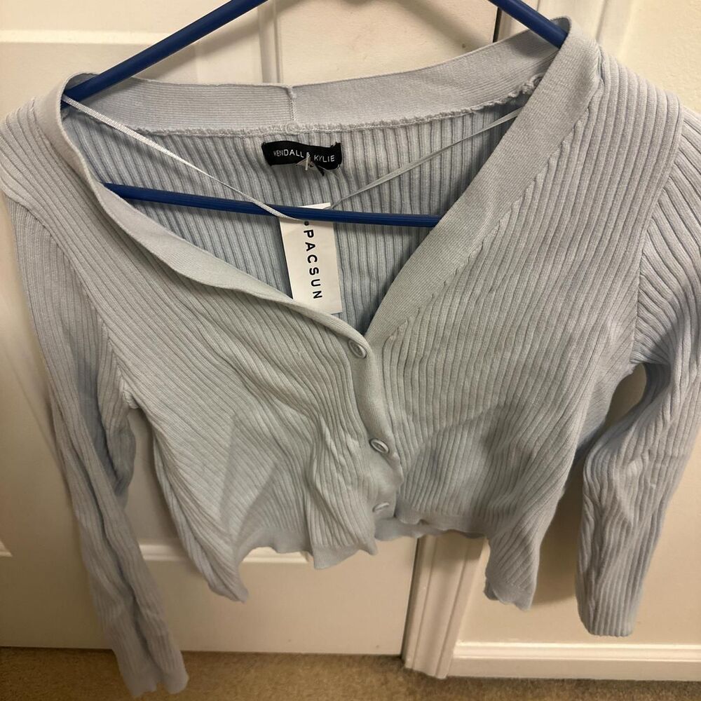 Pacsun Women's Blue Cardigan